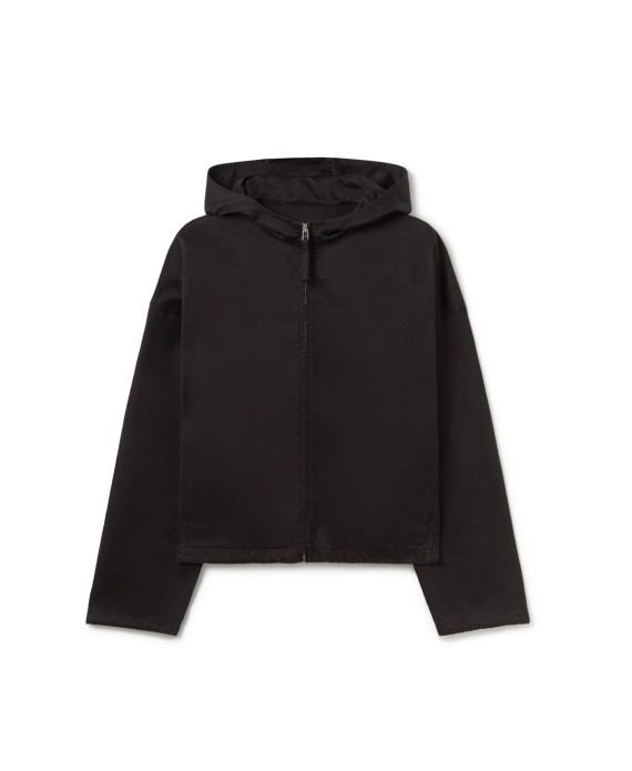'Jet Black' Twill Jacket