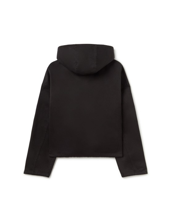 'Jet Black' Twill Jacket