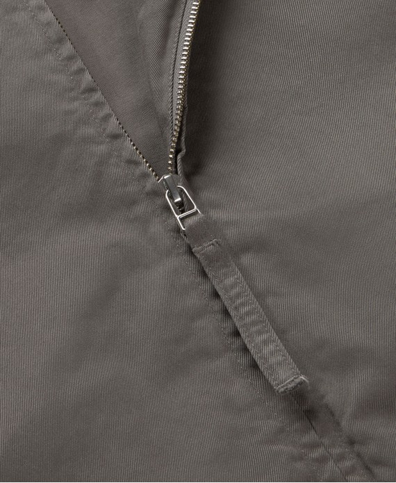 'Mud Gray' Twill Jacket