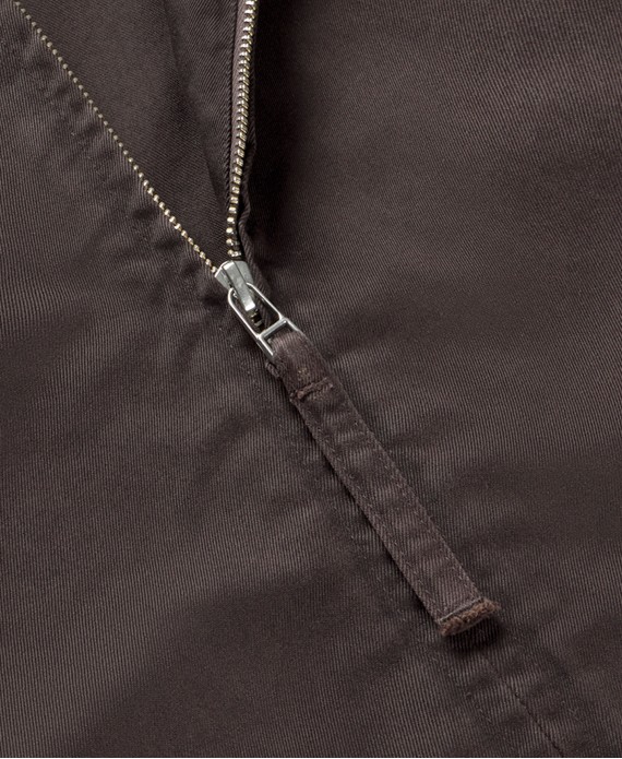 'Chocolate' Twill Jacket