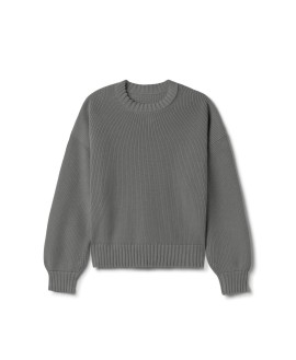 7 Gauge 'Mud Gray' Knit