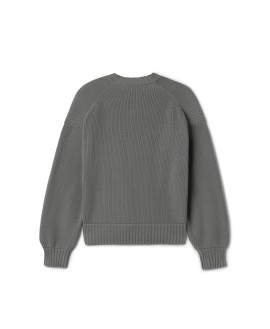 7 Gauge 'Mud Gray' Knit
