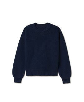 7 Gauge 'Navy' Knit