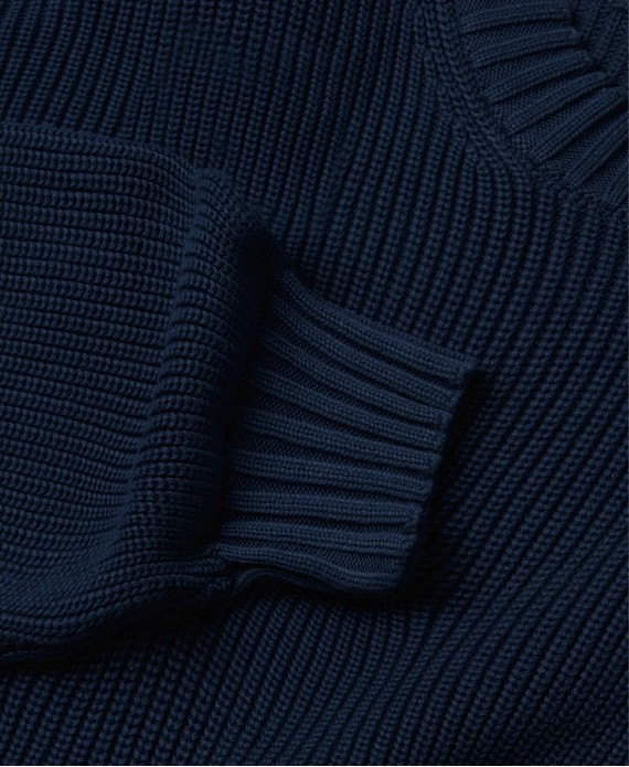 7 Gauge 'Navy' Knit