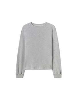 350 GSM 'Light Heather Gray' Thermal Longsleeve