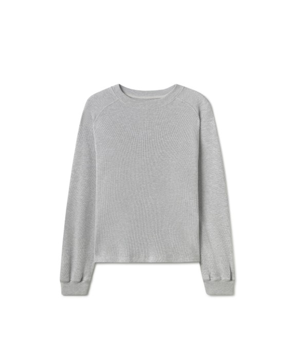 350 GSM 'Light Heather Gray' Thermal Longsleeve