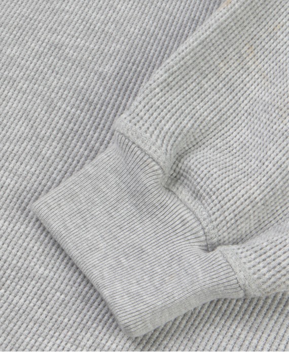 350 GSM 'Light Heather Gray' Thermal Longsleeve
