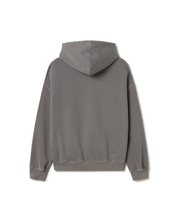 600 GSM 'Mud Gray' Zipper