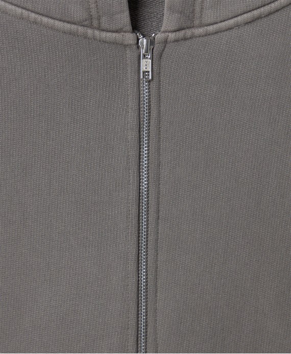 600 GSM 'Mud Gray' Zipper