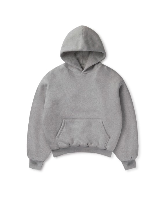 1000 GSM 'Ash Gray' Double Hoodie