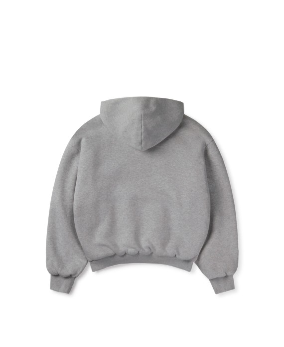 1000 GSM 'Ash Gray' Double Hoodie