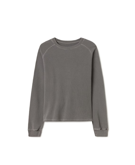 350 GSM 'Mud Gray' Thermal Longsleeve