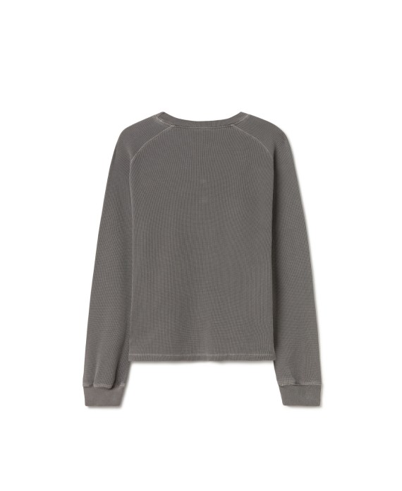 350 GSM 'Mud Gray' Thermal Longsleeve