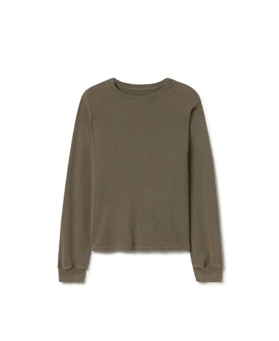 350 GSM 'Vintage Khaki' Thermal Longsleeve