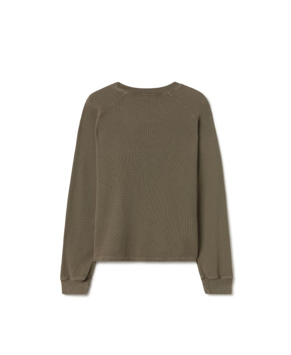 350 GSM 'Vintage Khaki' Thermal Longsleeve