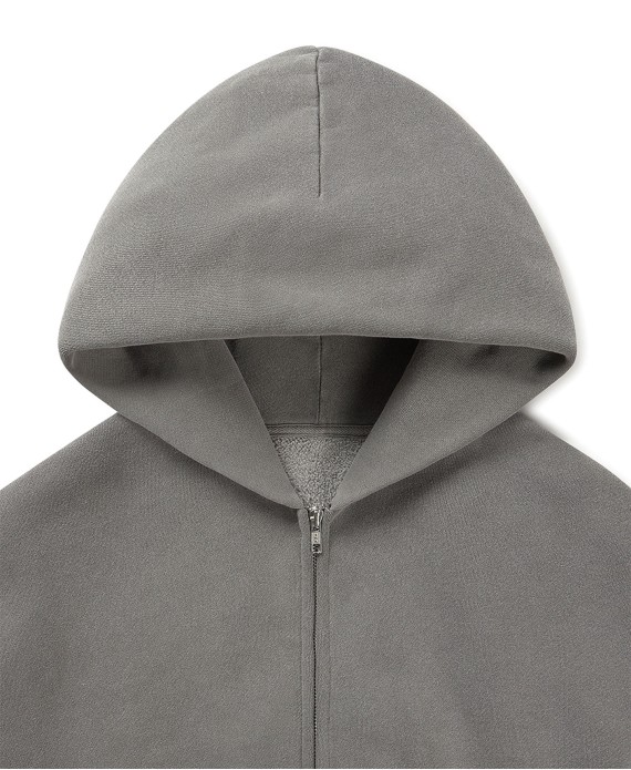 450 GSM ‘Mud Gray’ Zipper