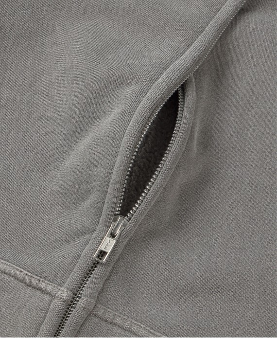 450 GSM ‘Mud Gray’ Zipper
