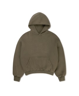 1000 GSM 'Vintage Khaki' Double Hoodie