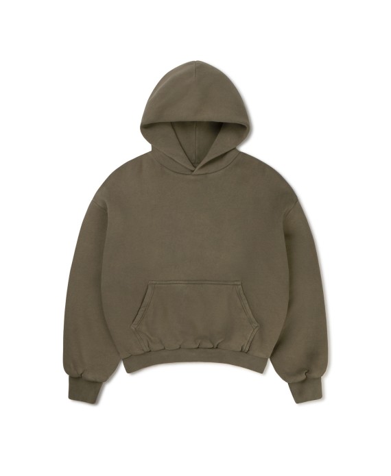 1000 GSM 'Vintage Khaki' Double Hoodie