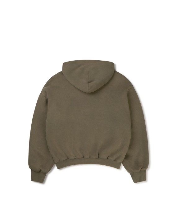 1000 GSM 'Vintage Khaki' Double Hoodie