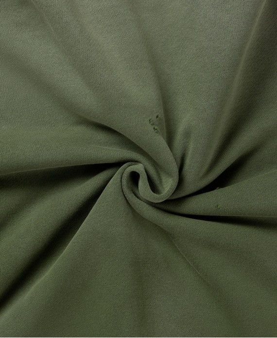450 GSM 'Faded Olive' Distressed Hoodie