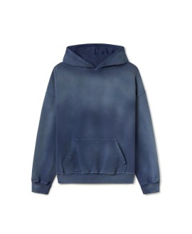 600 GSM 'Faded Navy' Hoodie