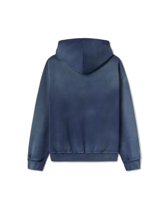 600 GSM 'Faded Navy' Hoodie