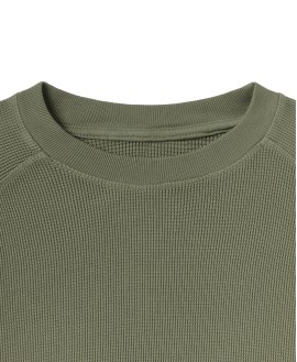 350 GSM 'Olive' Thermal Longsleeve