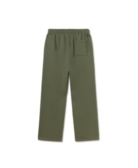 600 GSM 'Olive' Straight-leg Pants