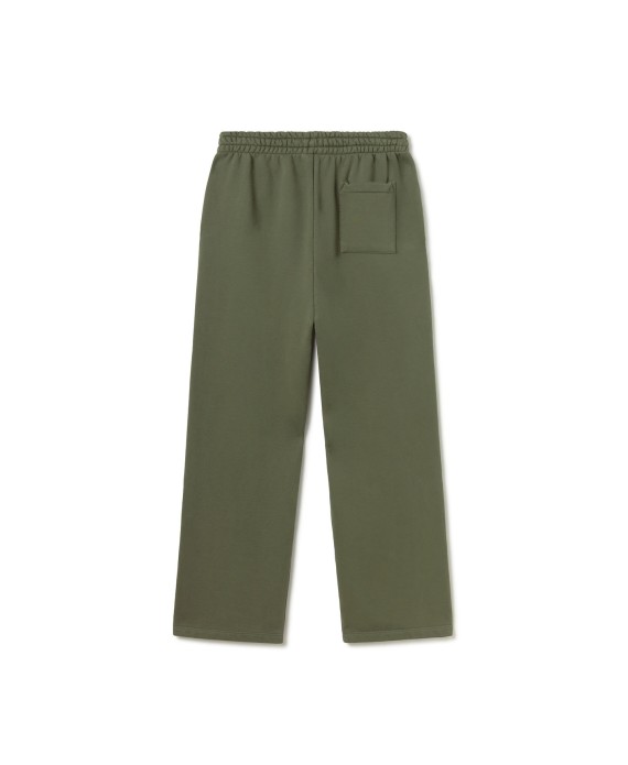 600 GSM 'Olive' Straight-leg Pants