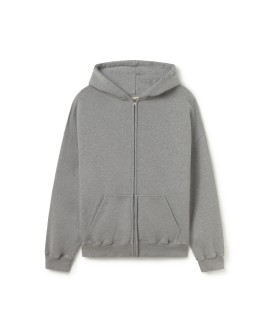 600 GSM 'Ash Gray' Zipper