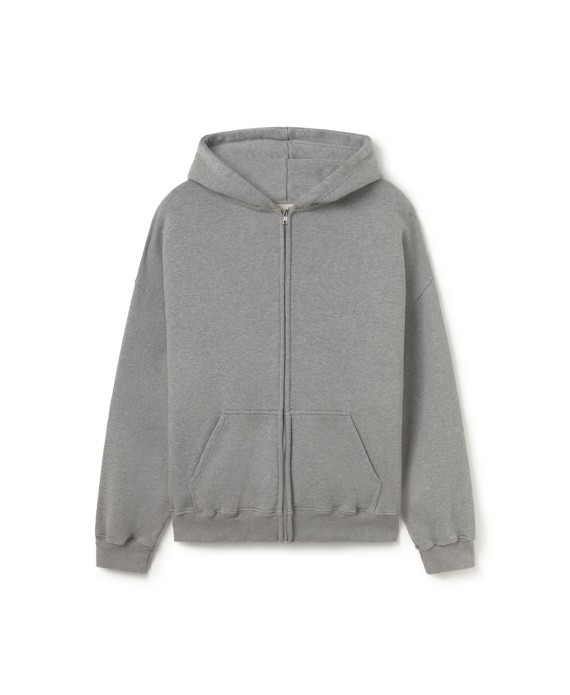 600 GSM 'Ash Gray' Zipper