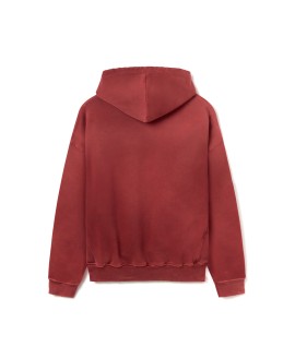 600 GSM 'London Red' Hoodie