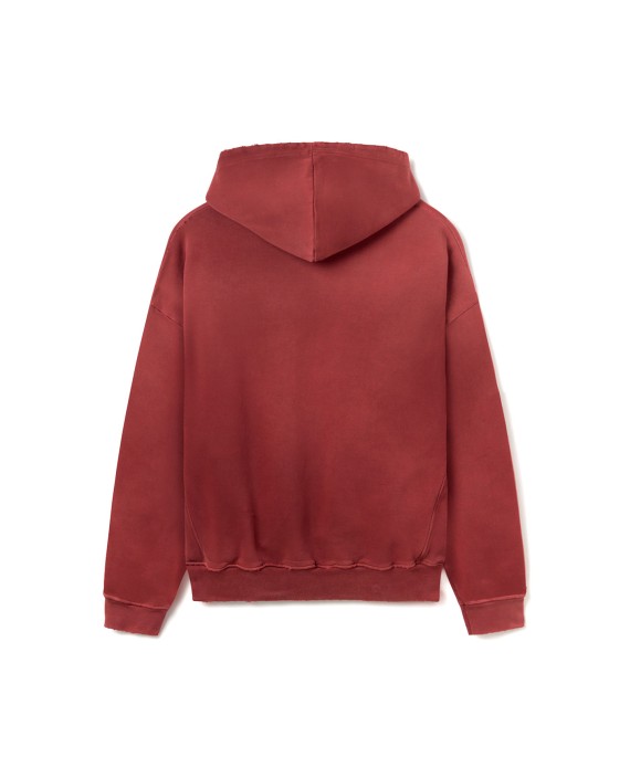 600 GSM 'London Red' Hoodie