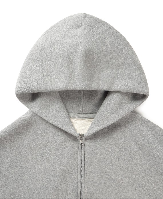 450 GSM ‘Ash Gray’ Zipper