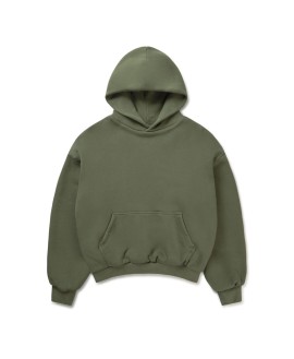 1000 GSM 'Olive' Double Hoodie