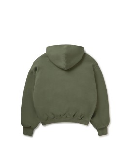 1000 GSM 'Olive' Double Hoodie
