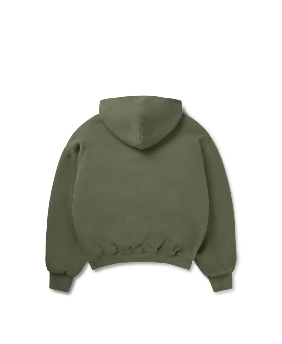 1000 GSM 'Olive' Double Hoodie