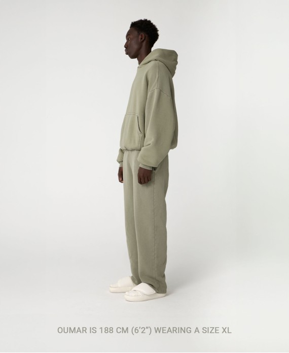1000 GSM 'Olive' Double Hoodie