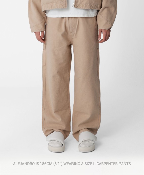 Carpenter Pants 'Mud Gray'