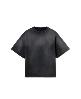 300 GSM 'Faded Black' T-Shirt