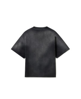 300 GSM 'Faded Black' T-Shirt