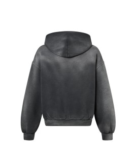 450 GSM 'Faded Black' Hoodie