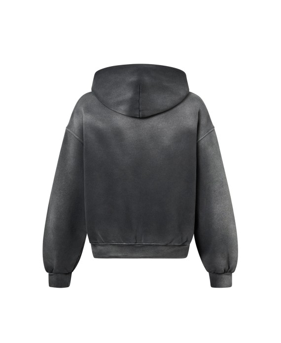 450 GSM 'Faded Black' Hoodie
