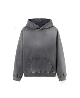 600 GSM 'Faded Gray' Hoodie
