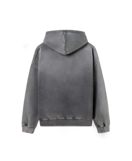 600 GSM 'Faded Gray' Hoodie