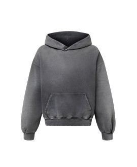 450 GSM 'Faded Gray' Hoodie