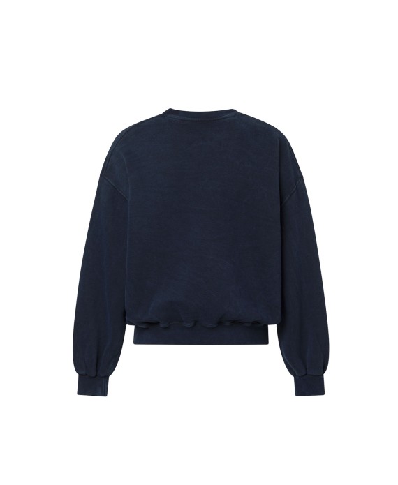 450 GSM 'Vintage Navy Blue' Crewneck