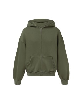 450 GSM ‘Olive’ Zipper