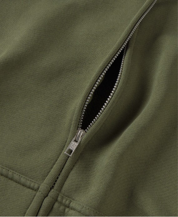 450 GSM ‘Olive’ Zipper